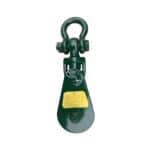 rope snatch block crane sheave block pulley with shackle ksa