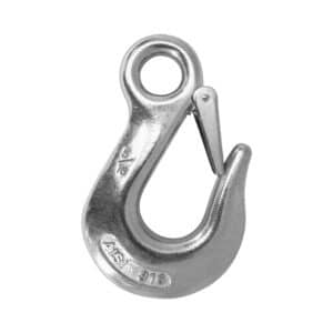 SS EYE TYPE HOOK WITH LATCH