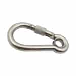 ss snap hook with nut and eyelet for lifting ksa