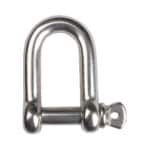 STAINLESS STEEL DEE TYPE SHACKLE SCREW PIN