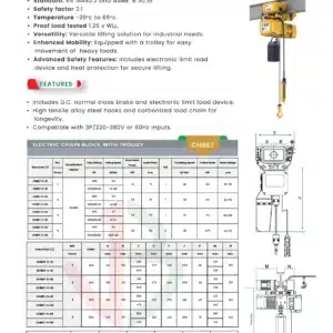 electric chain hoist block with trolley 4 electric-chain-hoist-block-with-trolley-datasheet-in-saudi-arabia