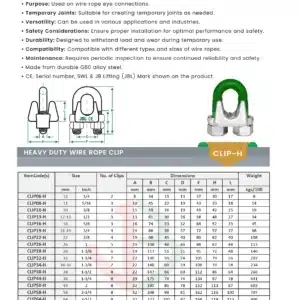 heavy-duty-wire-rope-clip-datasheet-saudi-arabia-ksa