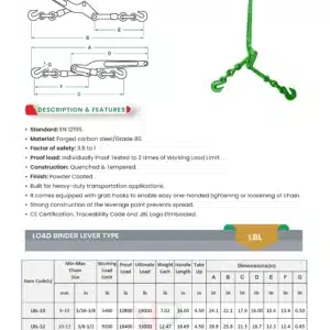 load binder lever type 7 load-binder-lever-type-saudi-arabia-ksa