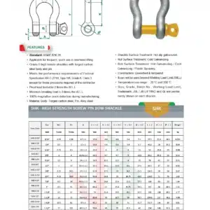 anchor-bow-omega shaped shackle with screw pin 4 shackle-anchor-bow-omega-shaped-with-screw-pin-in-saudi-arabia
