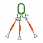 3 sling orange pin dee shackle for lifting in ksa