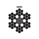6X7(6-1) - IWRC STEEL WIRE ROPE