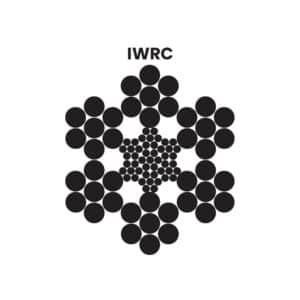 6X7(6-1) - IWRC STEEL WIRE ROPE