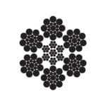 6x17S(1-8-8) - IWRC STEEL WIRE ROPE