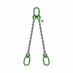 two leg chain sling end fitting with masterlink ksa