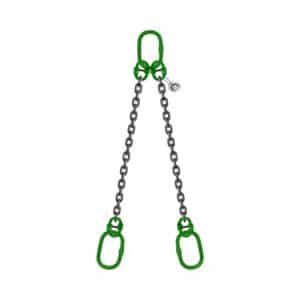 TWO LEG CHAIN SLING END FITTING WITH MASTERLINK