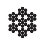 7X7 (6-1) WSC STEEL WIRE ROPE