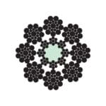 8X19S+8X7+FC STEEL WIRE ROPE