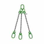 three leg chain sling end fitting with masterlink for lifting ksa