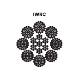 8X41WS (16-8+8-8-1)+IWRC STEEL WIRE ROPE
