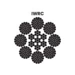 8X49WS (16-8+8-8-8-1)+IWRC STEEL WIRE ROPE