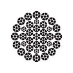 K-35X7 (6-1)+WSC STEEL WIRE ROPE