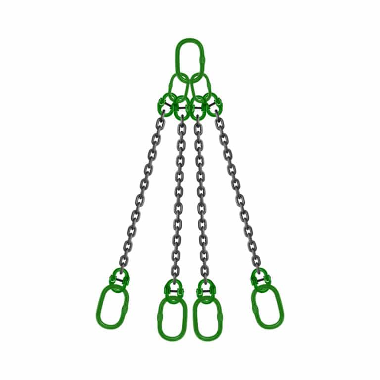 Supporting Chain Four Leg Chain Sling End Fitting With Masterlink