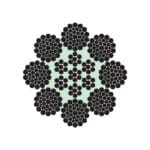 8X36WS (14-7+7-7-1)+IWRC STEEL WIRE ROPE