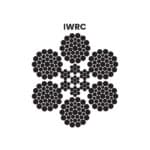 6X31SW (1-6-6+6-12)+IWRC STEEL WIRE ROPE