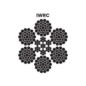 6X31SW (1-6-6+6-12)+IWRC STEEL WIRE ROPE