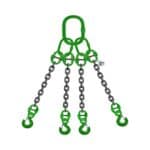 FOUR LEG CHAIN SLING WITH EYE SLING LATCH HOOK