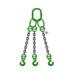 THREE LEG CHAIN SLING WITH EYE SLING LATCH HOOK