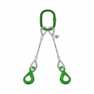 FOUR LEG WIRE ROPE SLING WITH THIMBLE EYES KSA