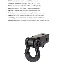 shackle hitch receiver 3 shackle-hitch-receiver-datasheet-in-suadi-arabia