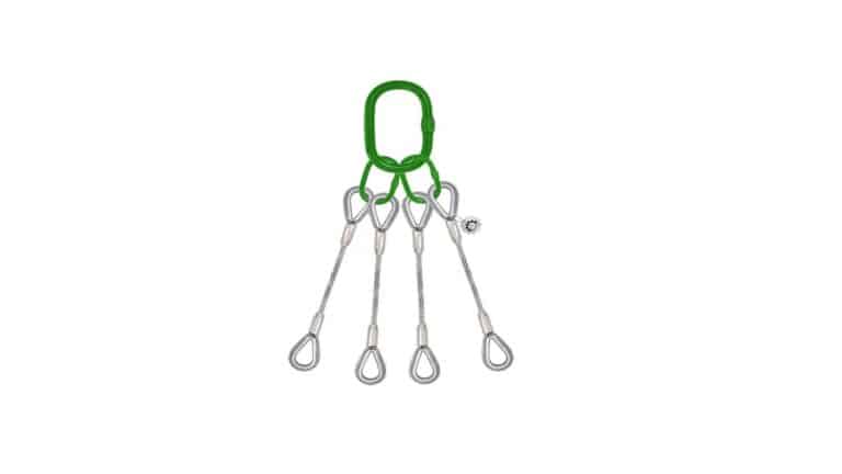 Mastering Heavy Lifting: The Strength of 4-Leg Wire Sling Assemblies