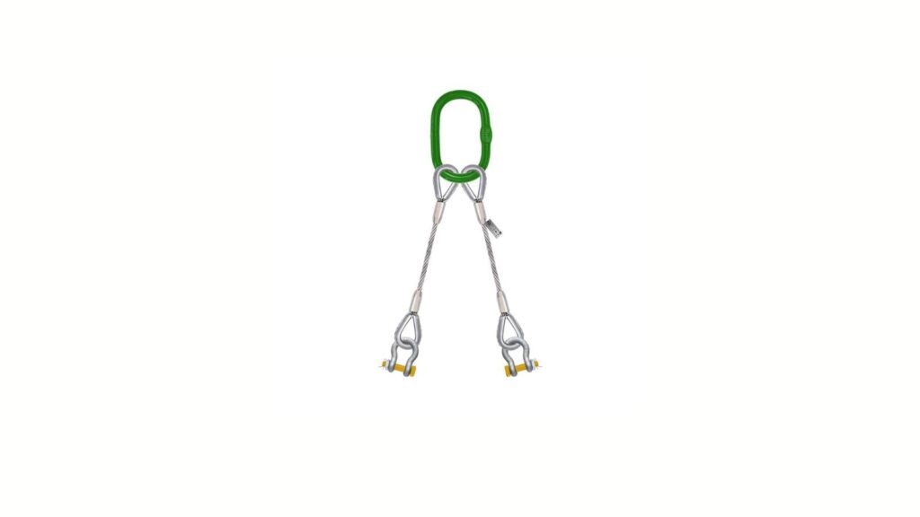 The Ultimate Guide to 2-Leg Wire Rope Bridle Sling with Omega Shackle Bolt Type in KSA