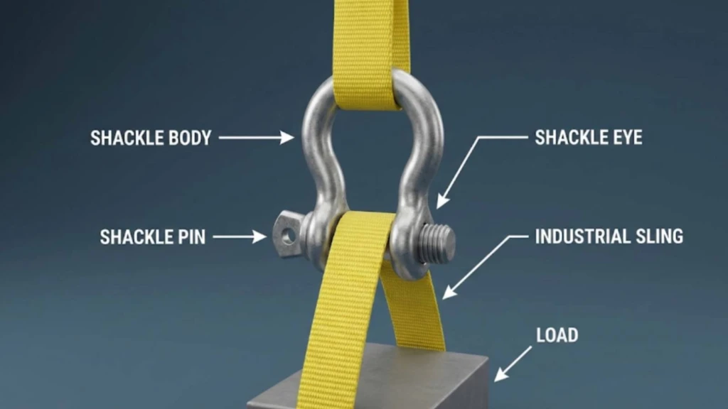 diagram-illustrating-the-components-of-a-shackle-(body-pin-eye)-and-its-connection-to-a-sling