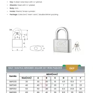 nickel plated square key iron padlock 3 nickle-plated-square-key-iron-padlock-datasheet-saudi-arabia